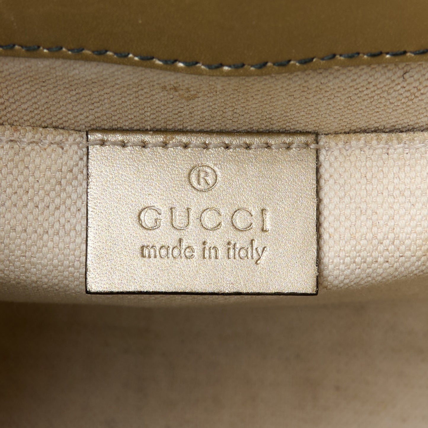 Shine Guccissima Small Emily Chain Shoulder Bag Gold