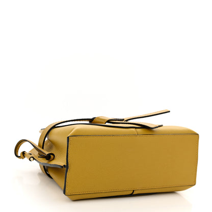 Loewe Calfskin Mini Gate Tote Mustard Yellow 3 of 9