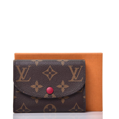 Louis Vuitton Monogram Rosalie Coin Purse Fuchsia 7 of 7