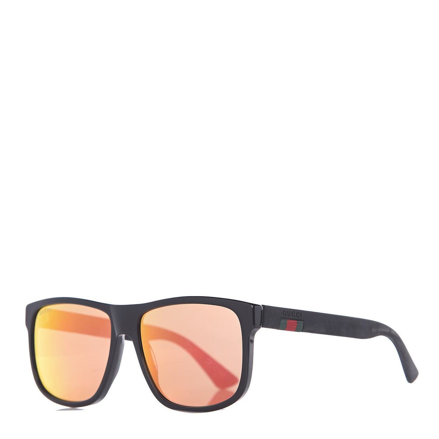 Web Square Frame GG0010S Sunglasses Black