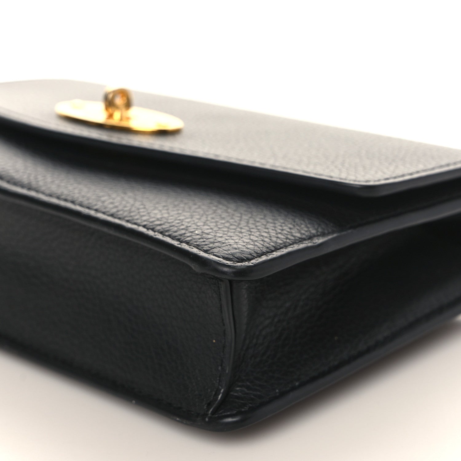 Mulberry Small Classic Grain Calfskin Small Darley Black 8 of 8