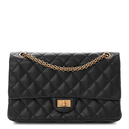 Chanel Lambskin Quilted 2.55 Reissue 226 Flap Black 1 of 12