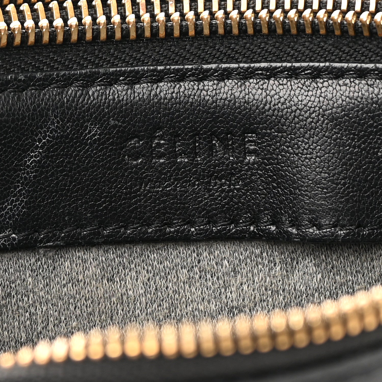 Celine Lambskin Small Trio Crossbody Bag Black 8 of 16