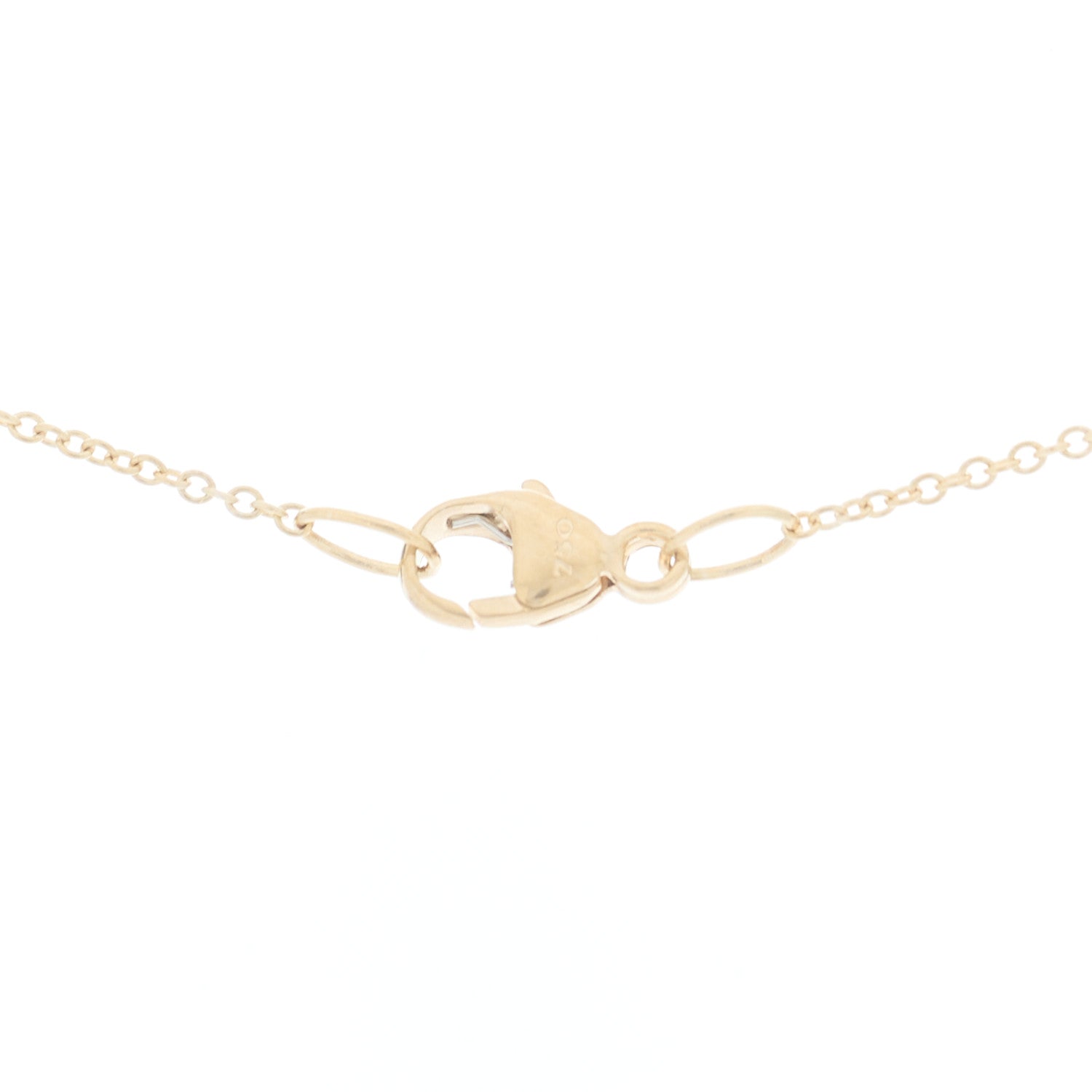 David Yurman 18K Yellow Gold 1mm Chain Necklace 4 of 5