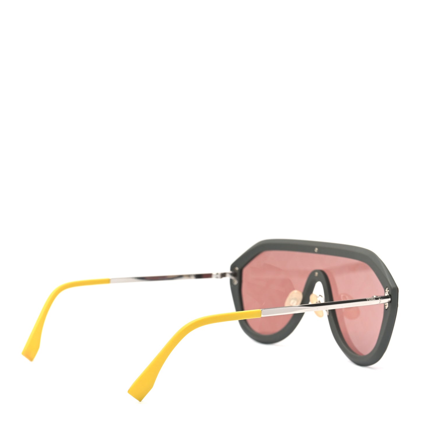 FF Fabulous Shield Sunglasses FF M0039/G/S Grey Yellow