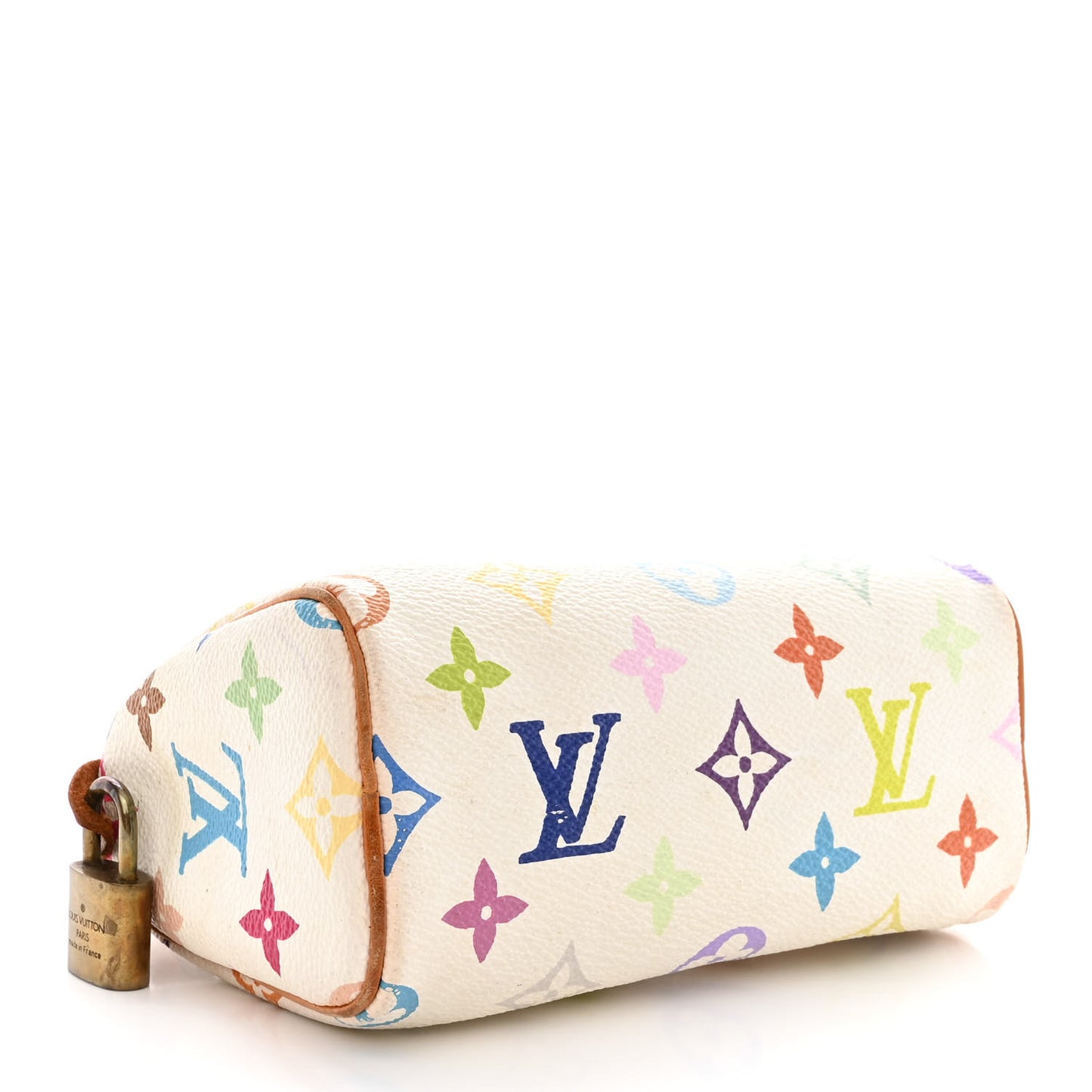 Monogram Multicolor Mini Sac HL Speedy White