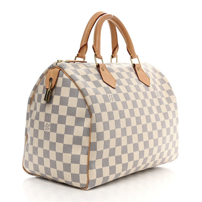 Louis Vuitton Damier Azur Speedy 30 3 of 11