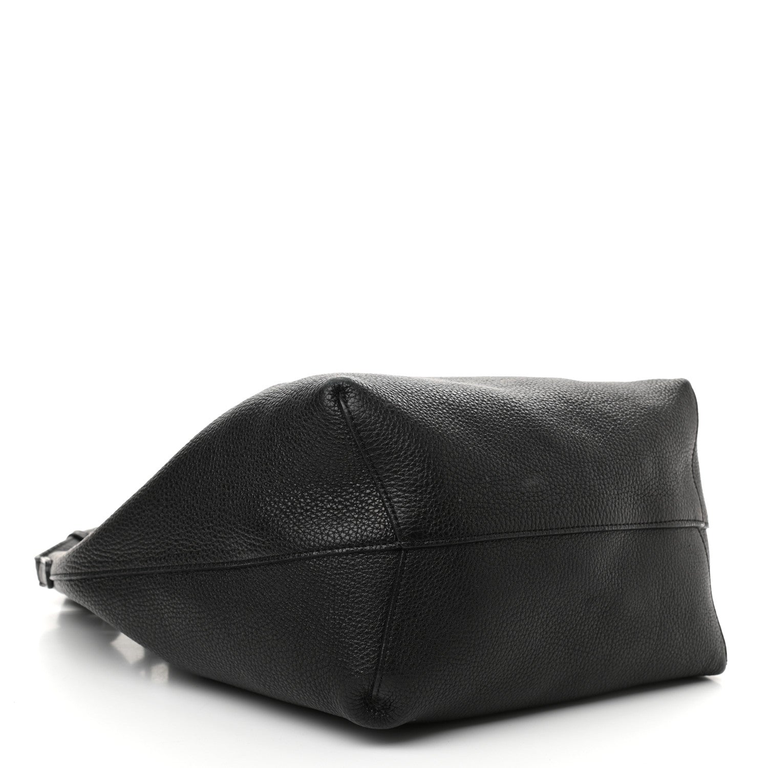 Mansur Gavriel Tumbled Calfskin Bucket Bag Black 4 of 14