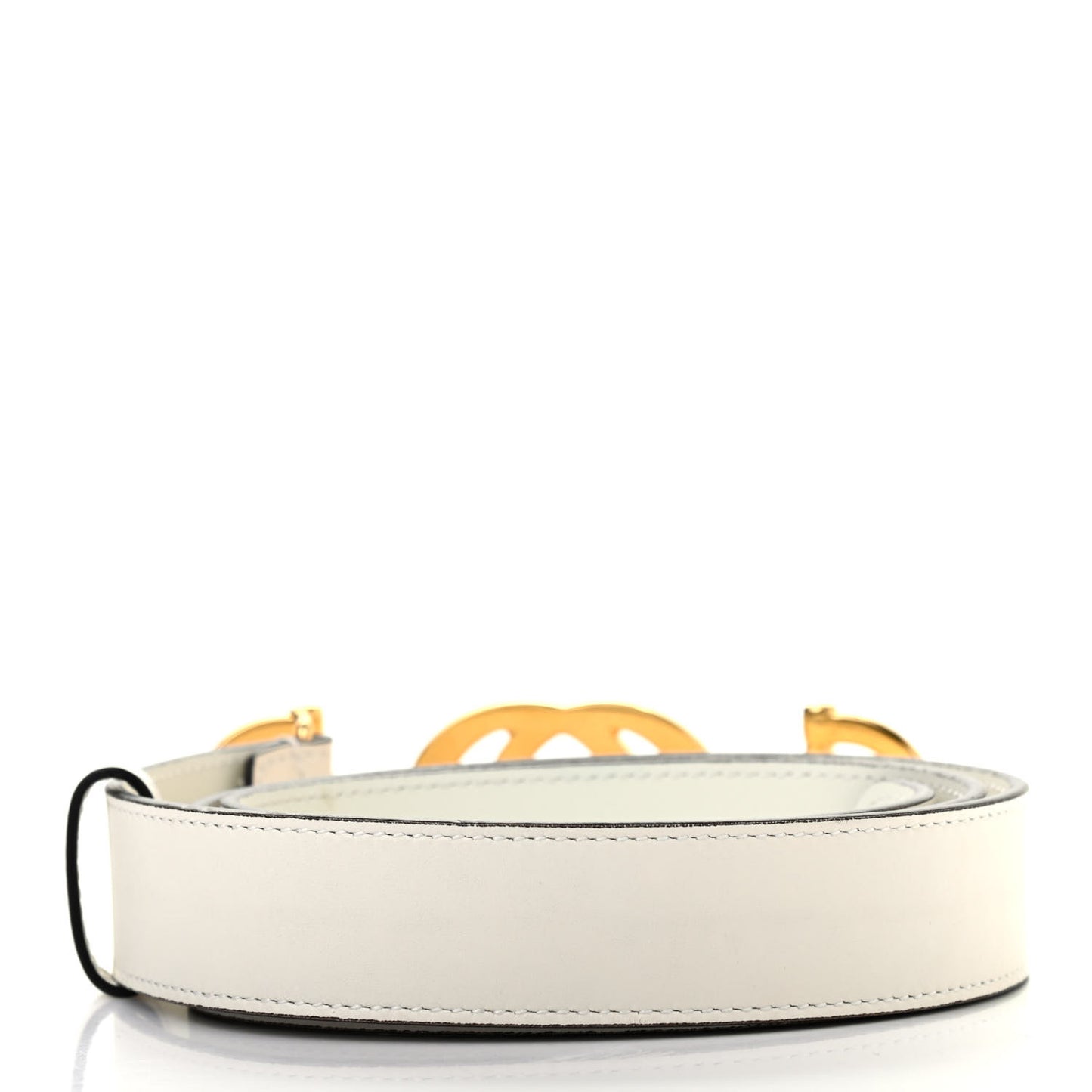 Moon Calfskin Zumi 30mm Belt 85 34 Off White