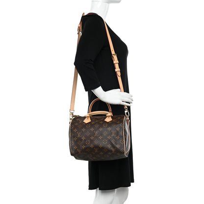 Louis Vuitton Monogram Speedy Bandouliere 25 2 of 14