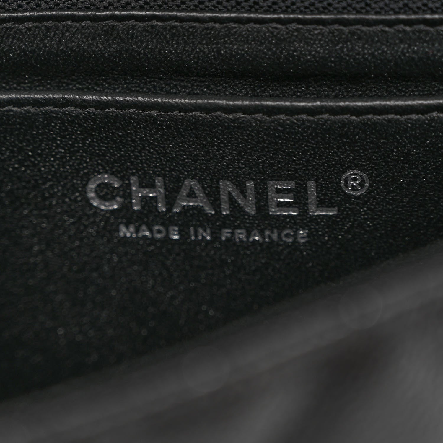 Chanel Iridescent Caviar Quilted Mini Rectangular Flap Black 6 of 10