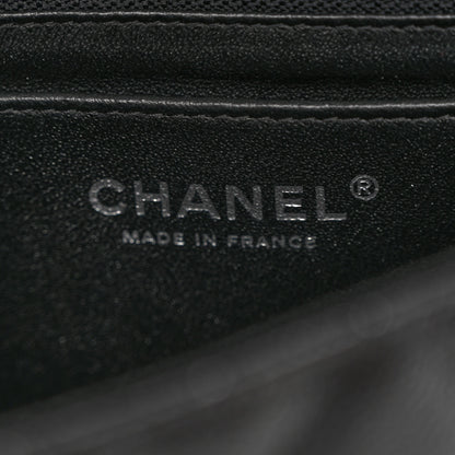 Chanel Iridescent Caviar Quilted Mini Rectangular Flap Black 6 of 10