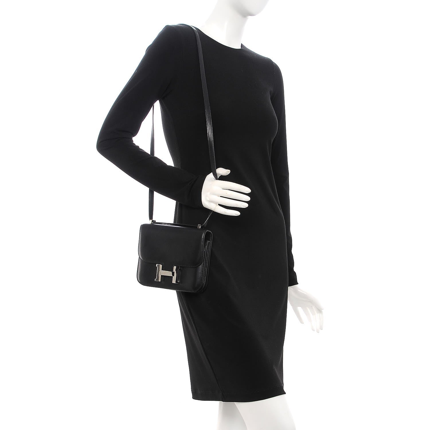 Hermes Evercalf Constance 18 Black 2 of 12