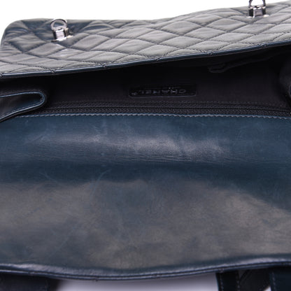 Chanel Lambskin Quilted Small Messenger Bag Dark Green 10 of 13