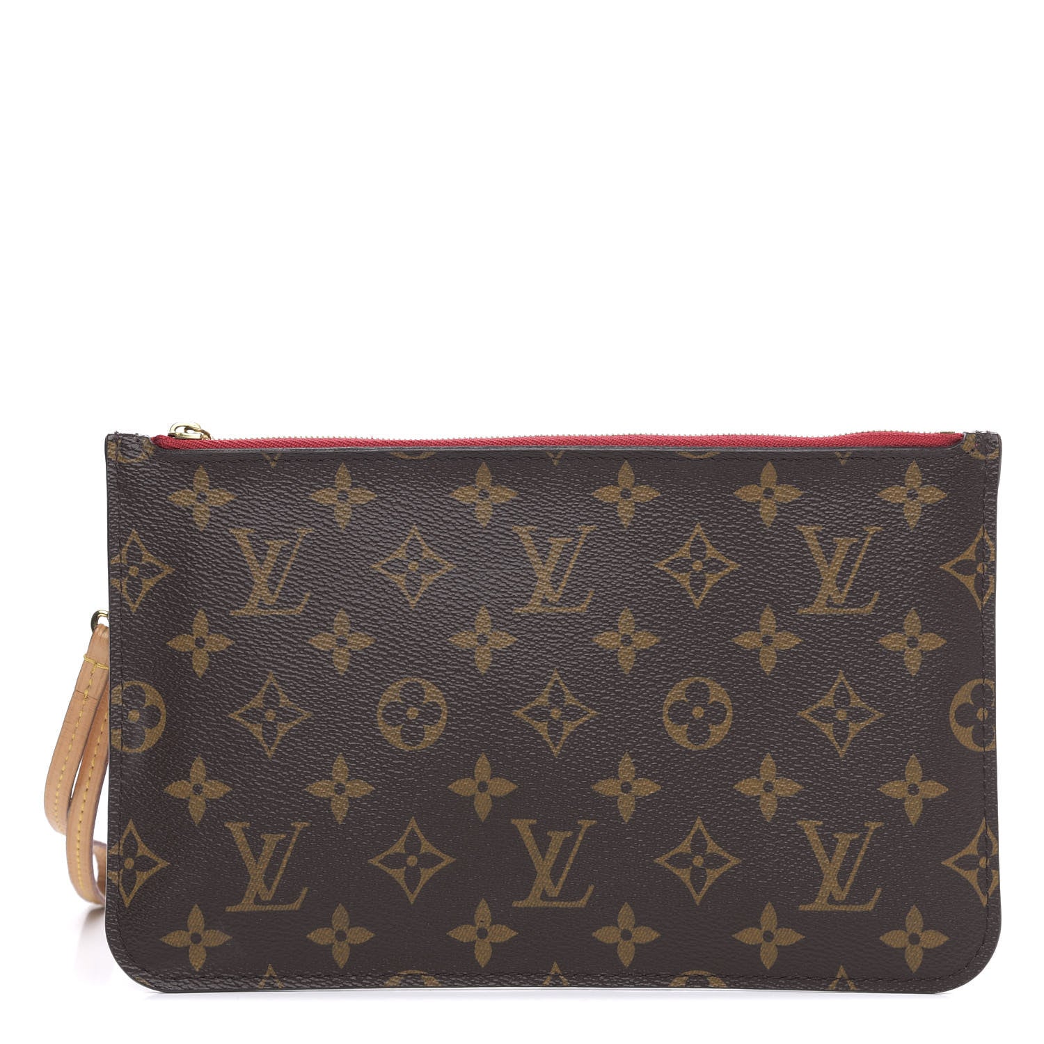 Louis Vuitton Monogram Neverfull MM GM Pochette Cherry 1 of 12