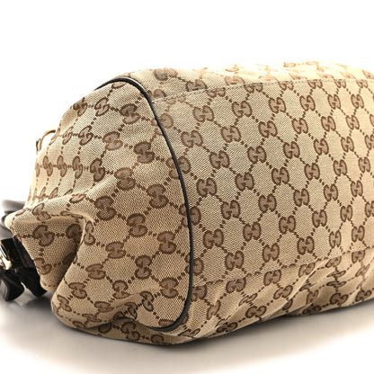 Gucci Monogram Medium Sukey Boston Bag Dark Brown 9 of 11