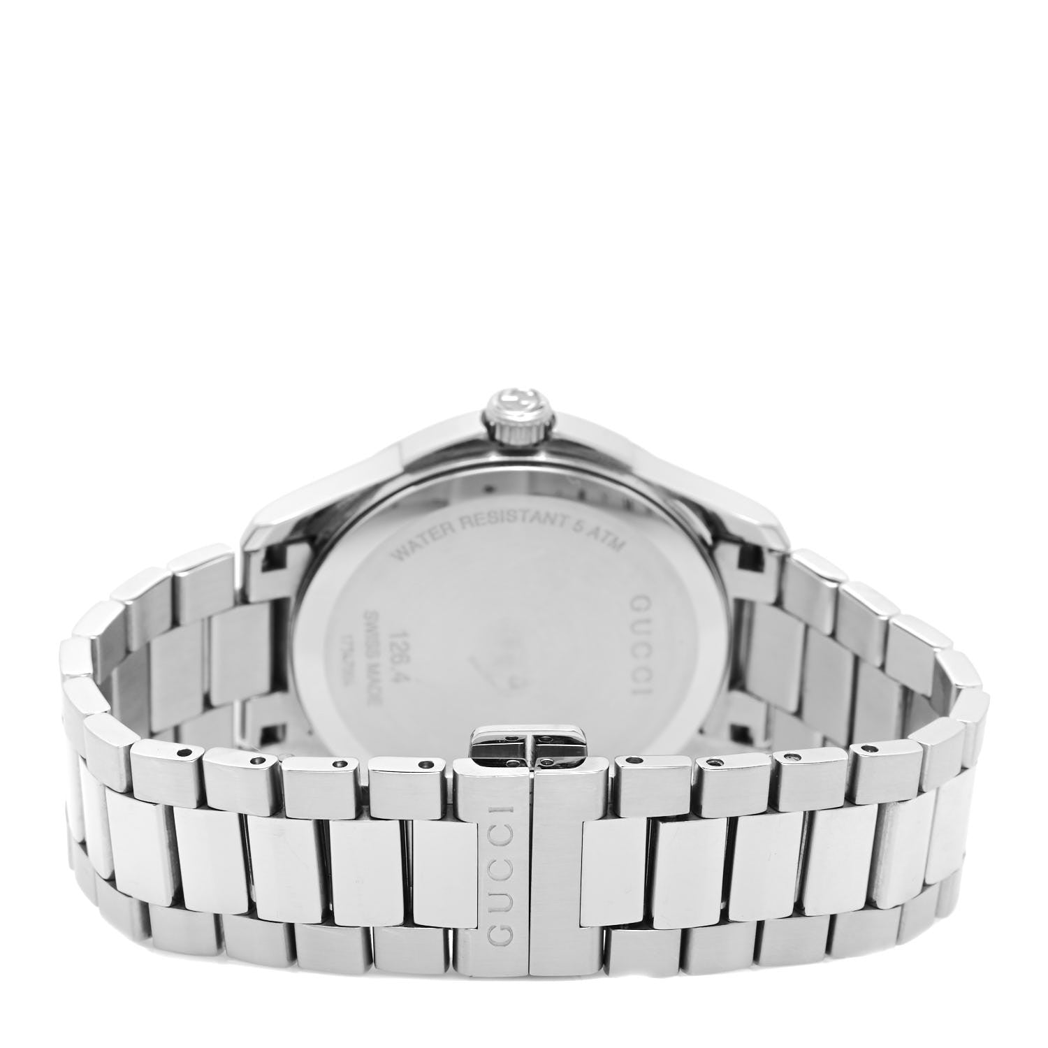 Gucci Stainless Steel 38mm G-Timeless Diamante Quartz Watch Black 3 of 4