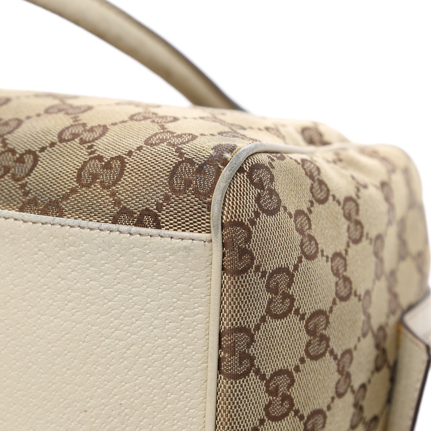 Gucci Monogram Medium Abbey Boston Off White 13 of 16