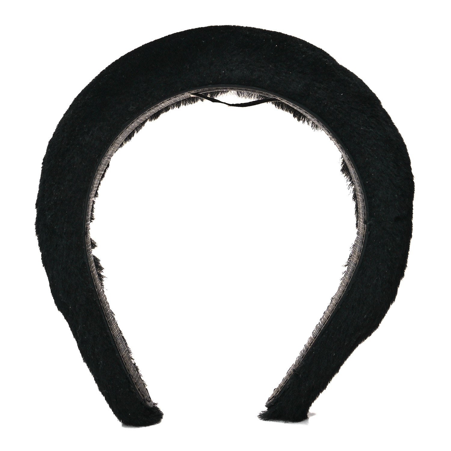 Fendi Shearling Headband Black 1 of 3