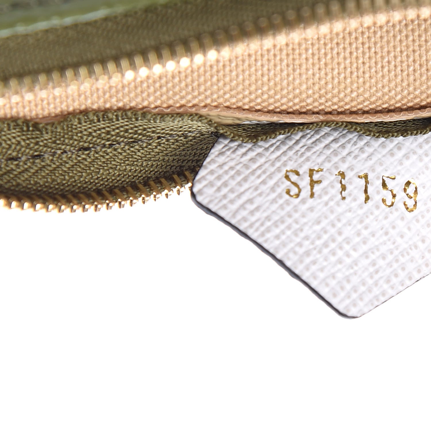 Louis Vuitton Monogram Giant Micro Pochette Accessories Kaki White 7 of 8