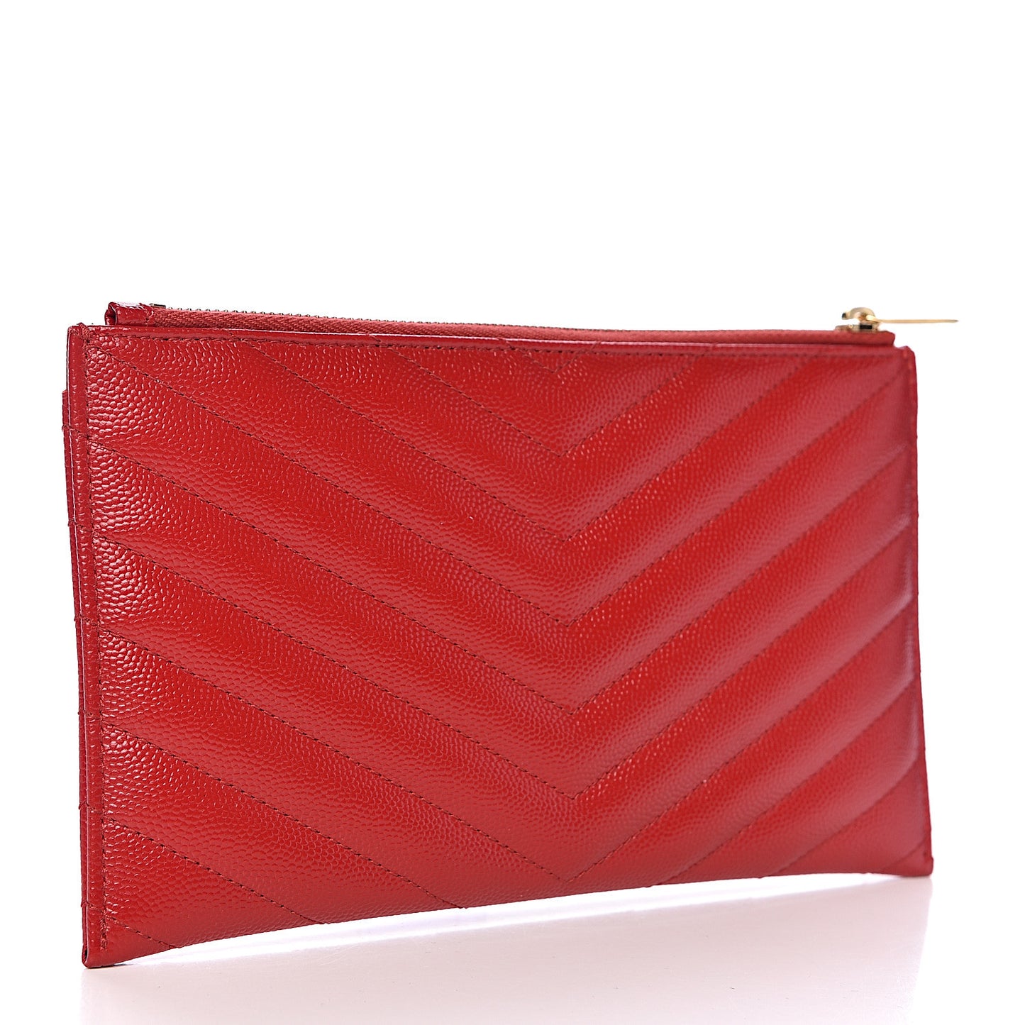 Grain De Poudre Chevron Monogram Bill Pouch Bandana Red