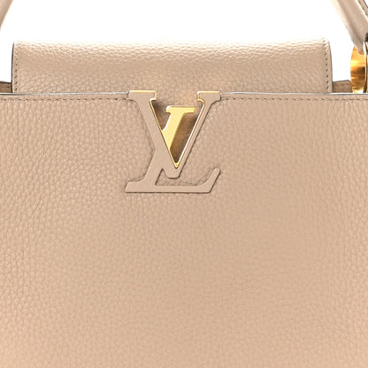 Louis Vuitton Taurillon Capucines MM Galet 7 of 9