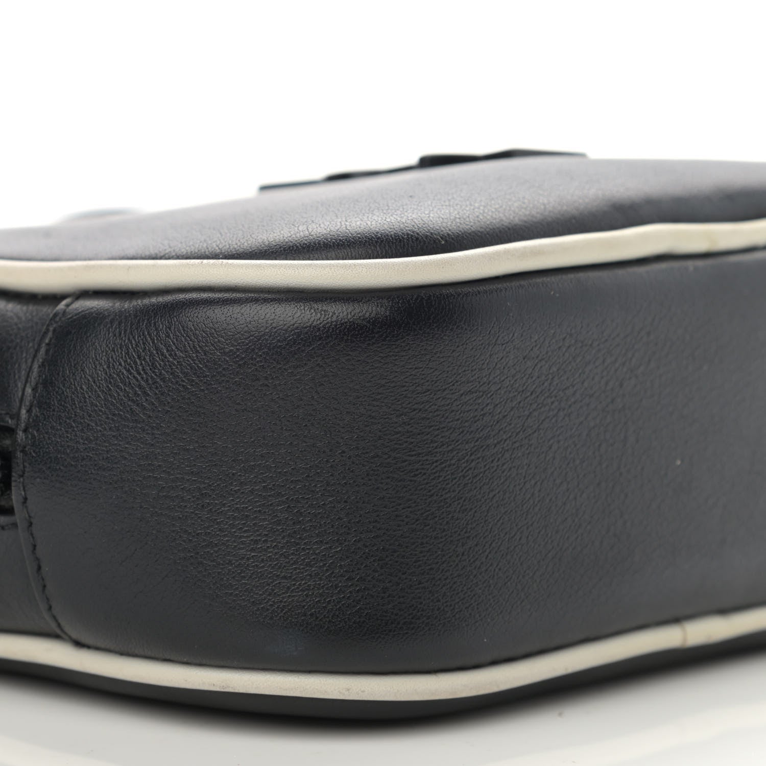 Saint Laurent Nappa Monogram Blogger Bag Black White 8 of 12