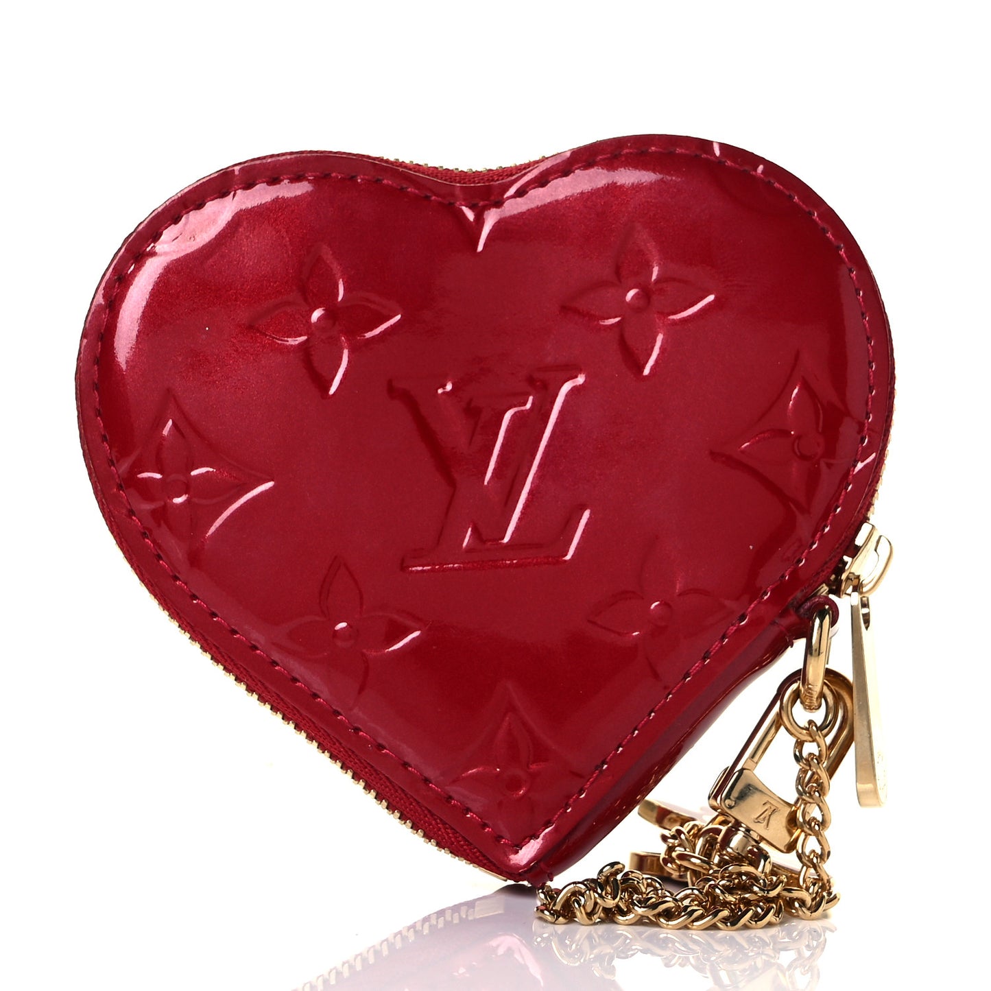 Vernis Coeur Heart Coin Purse Pomme D'Amour