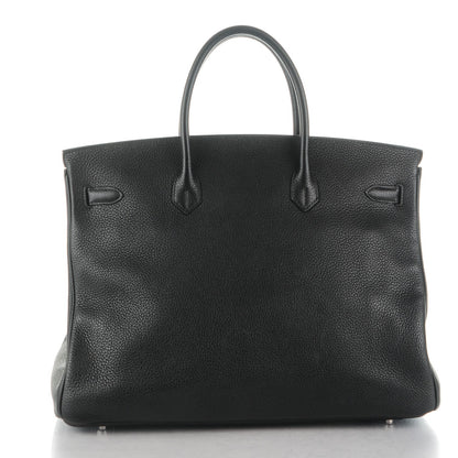 Hermes Taurillon Clemence Birkin 40 Black 4 of 25