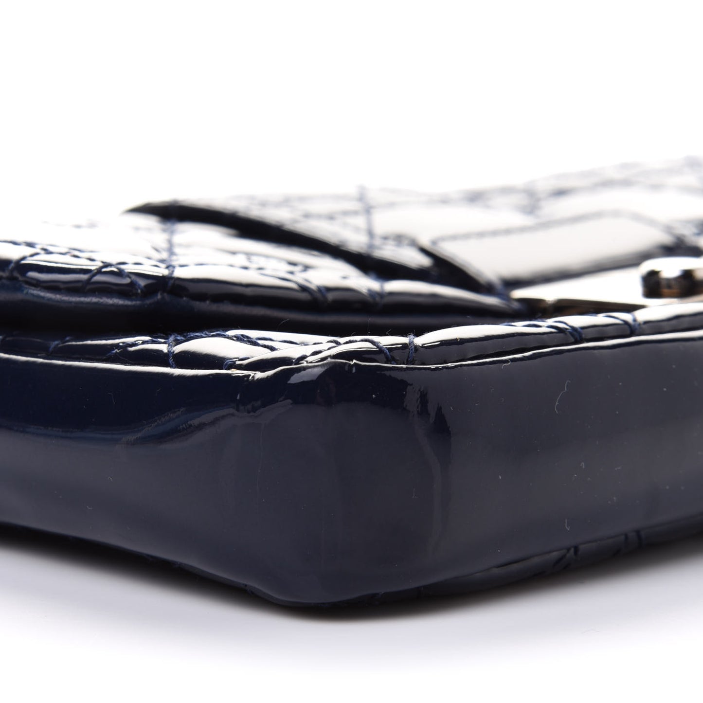 Patent Cannage New Lock Pouch Navy Blue