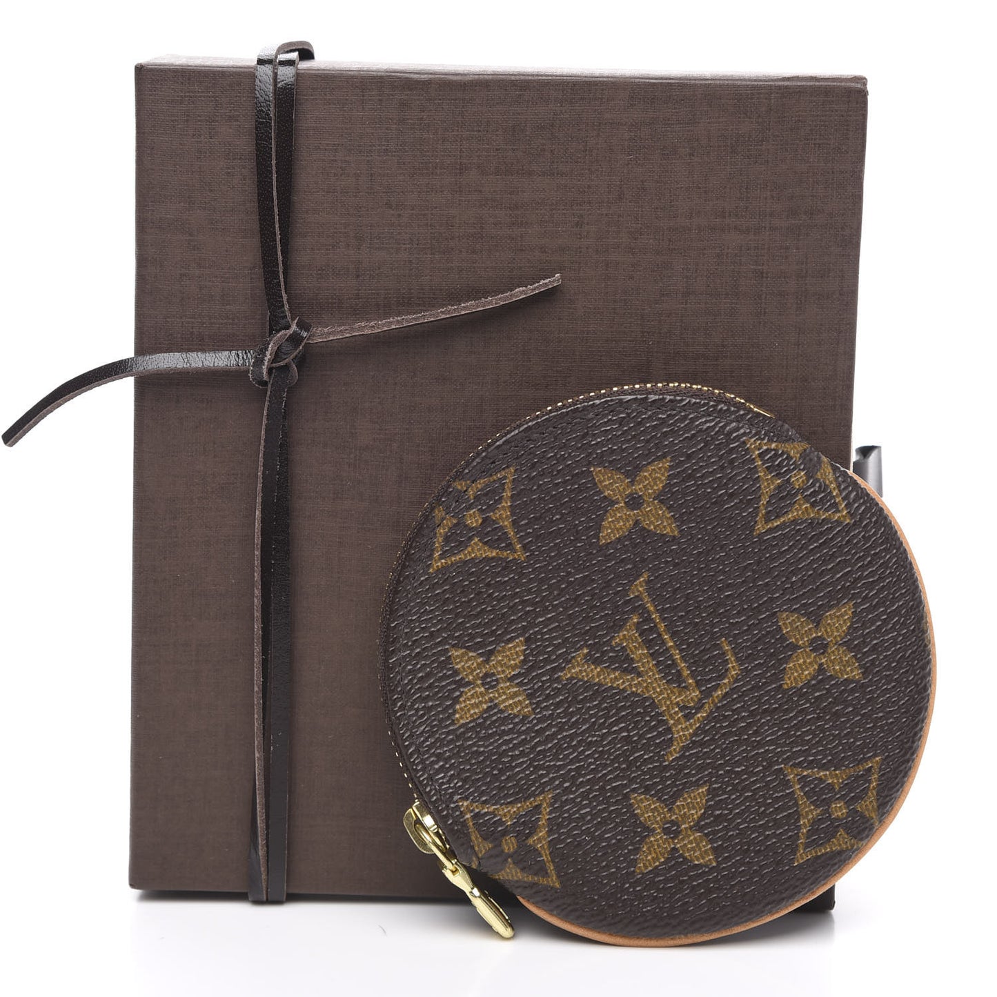 Monogram Round Coin Purse