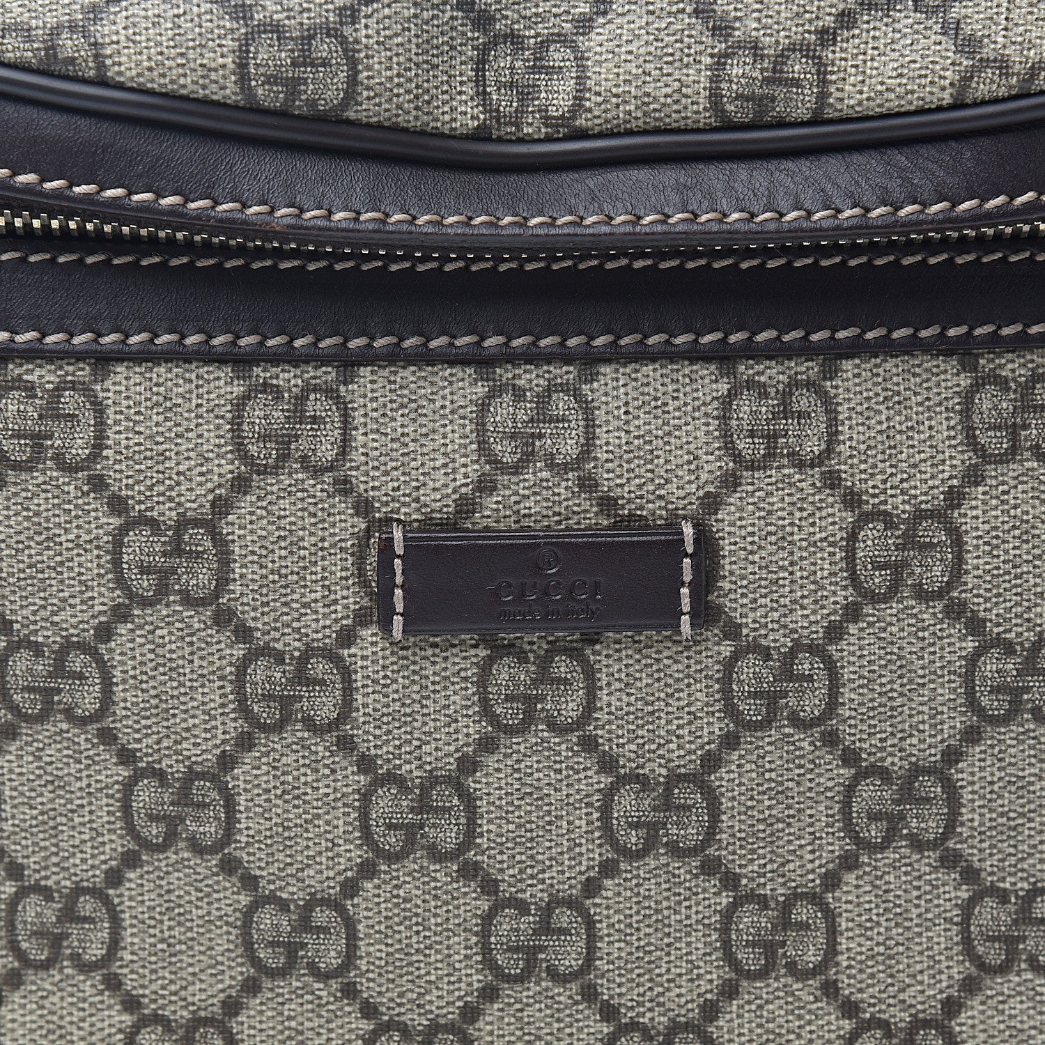 Gucci GG Plus Monogram Belt Bag Dark Brown 9 of 9