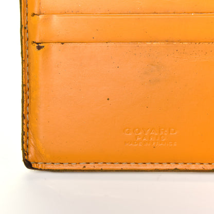 Goyard Goyardine Bi-Fold Victoire PM Wallet Yellow 6 of 10