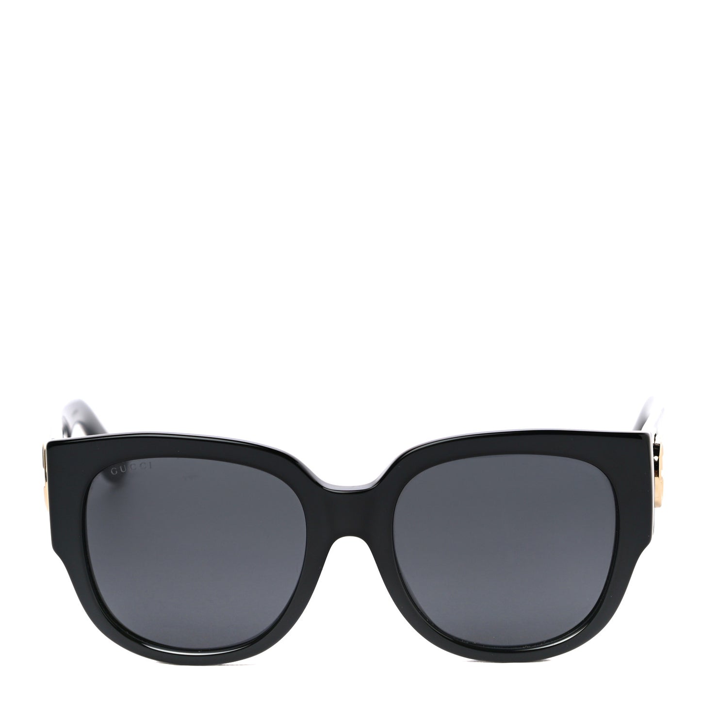 Acetate Square Frame Sunglasses GG0142SA Black