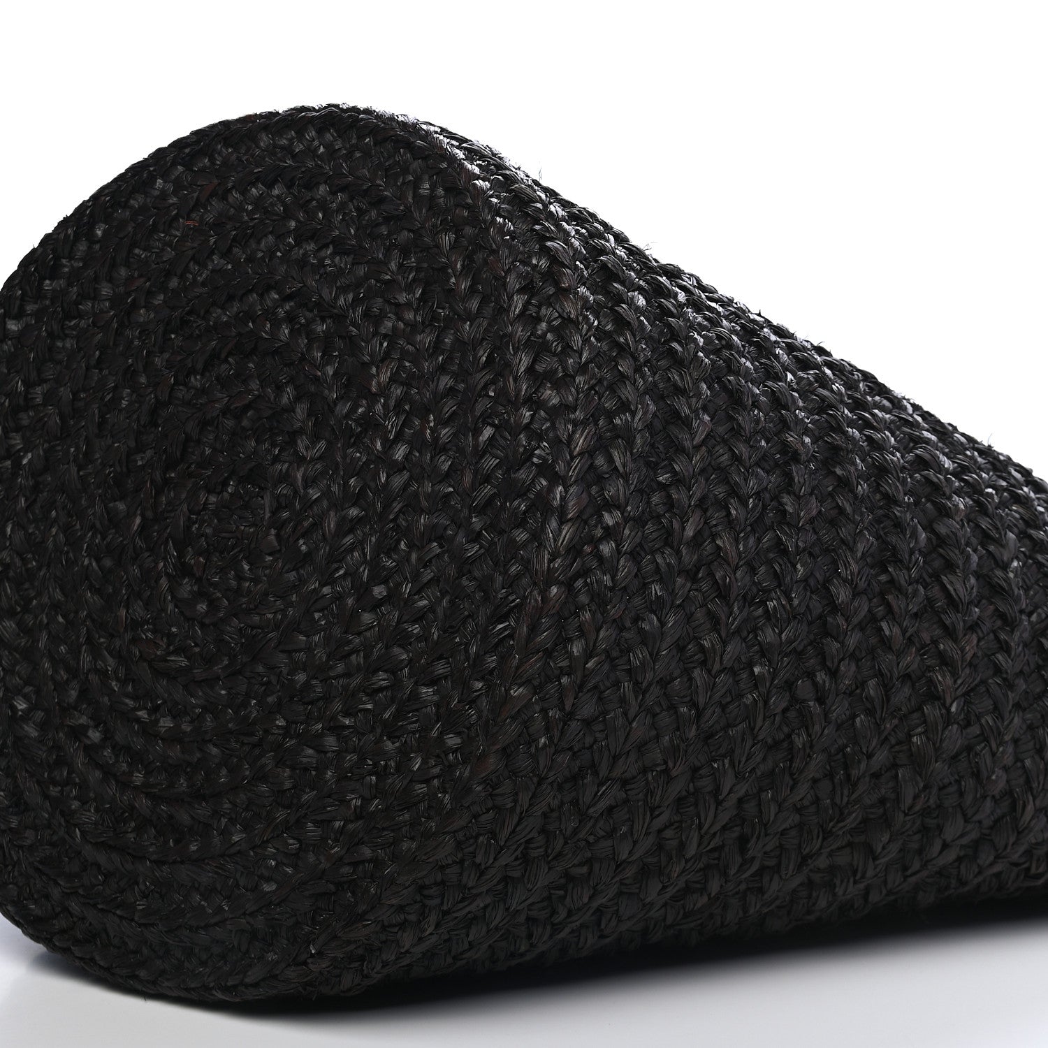 Saint Laurent Raffia Medium Panier Bag Black 8 of 8