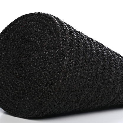 Saint Laurent Raffia Medium Panier Bag Black 8 of 8