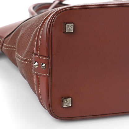 Louis Vuitton Suhali Lockit MM Sienne 7 of 9