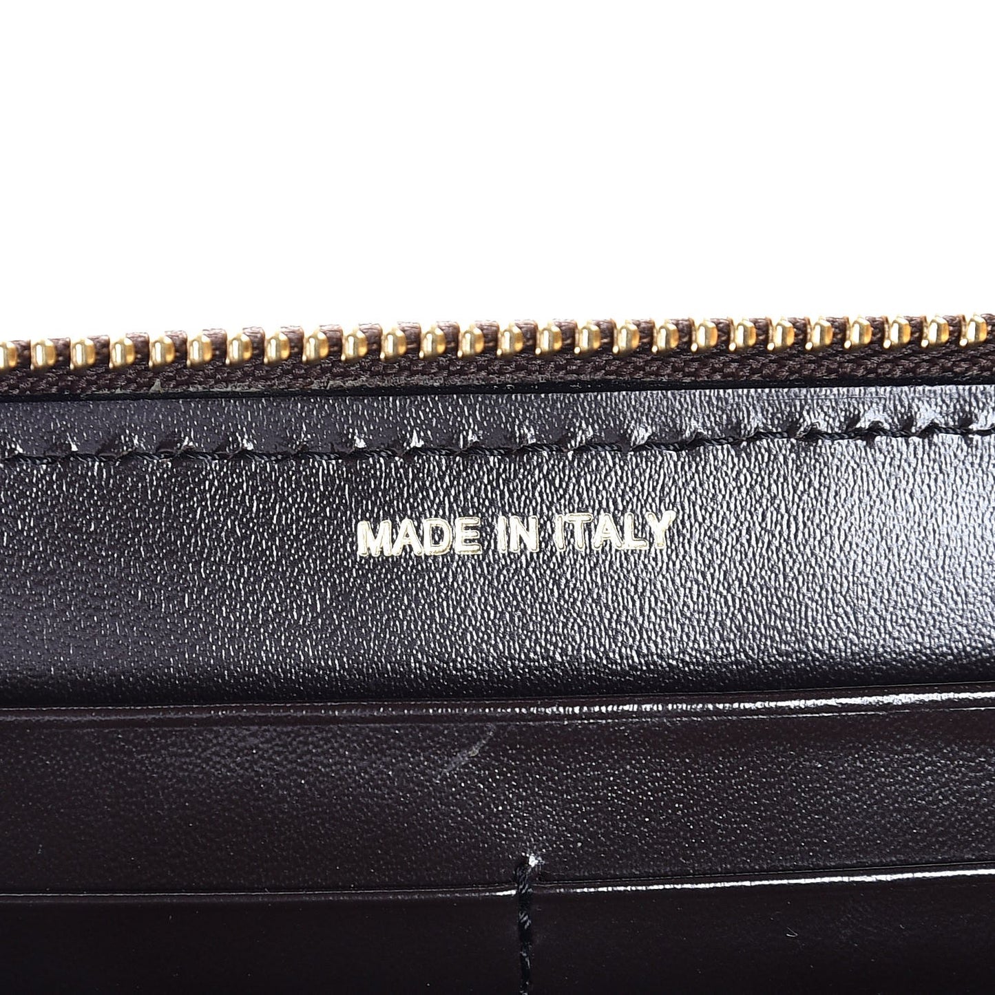 Haymarket Check Large Ziggy Zip Around Wallet Chocolate