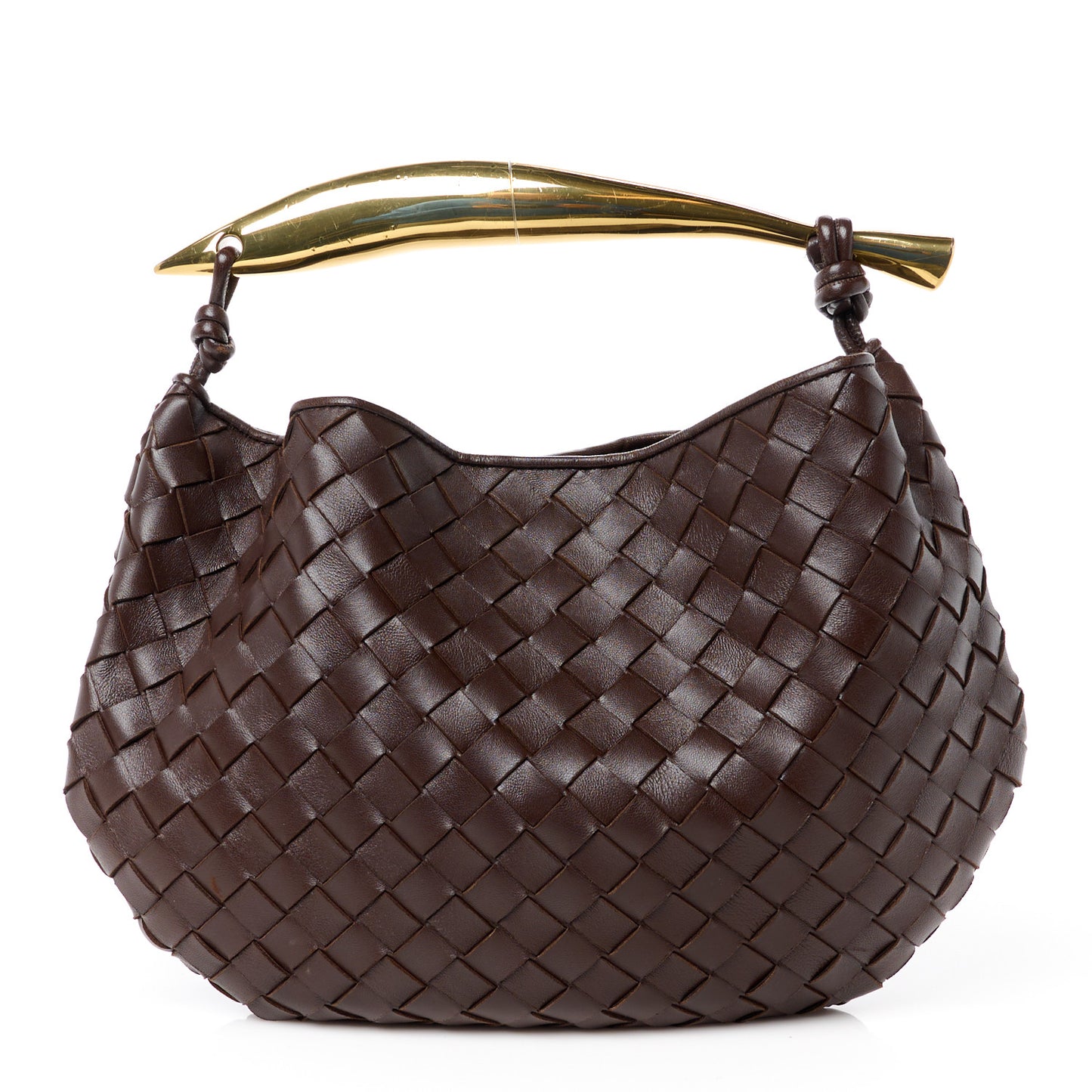 Nappa Intrecciato Sardine Bag Bitter Chocolate