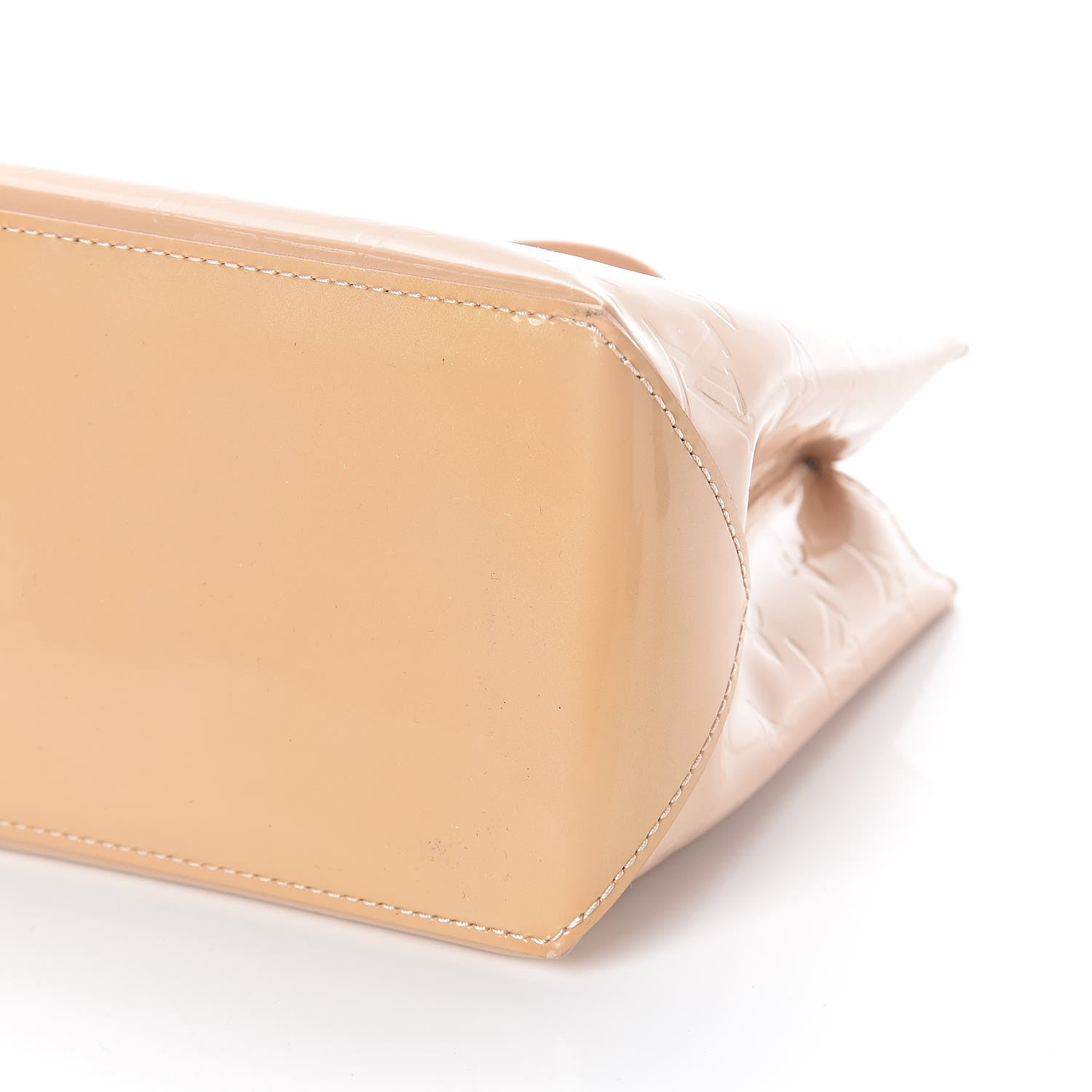 Louis Vuitton Vernis Wilshire PM Blanc Corail 8 of 9