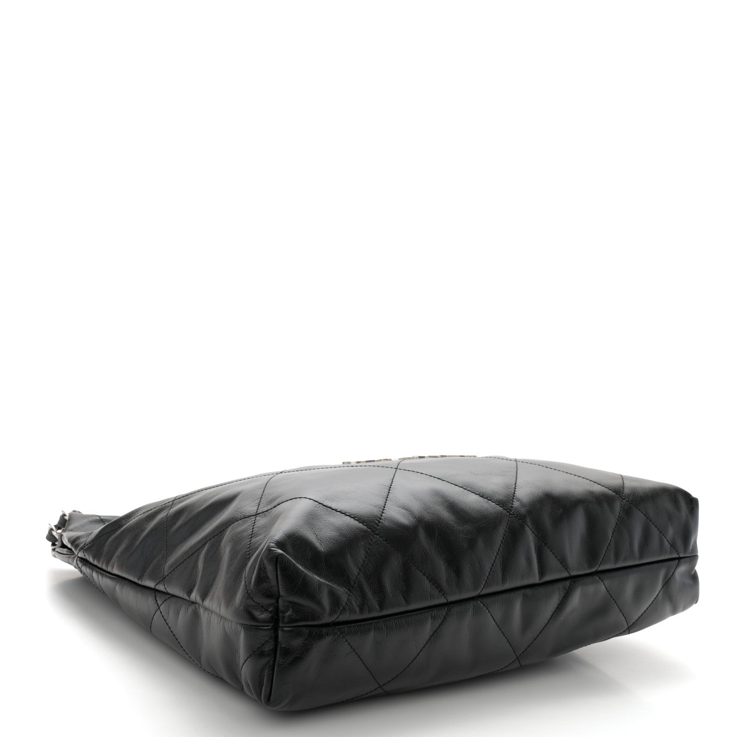 Chanel Shiny Calfskin Quilted Chanel 22 Black 5 of 11