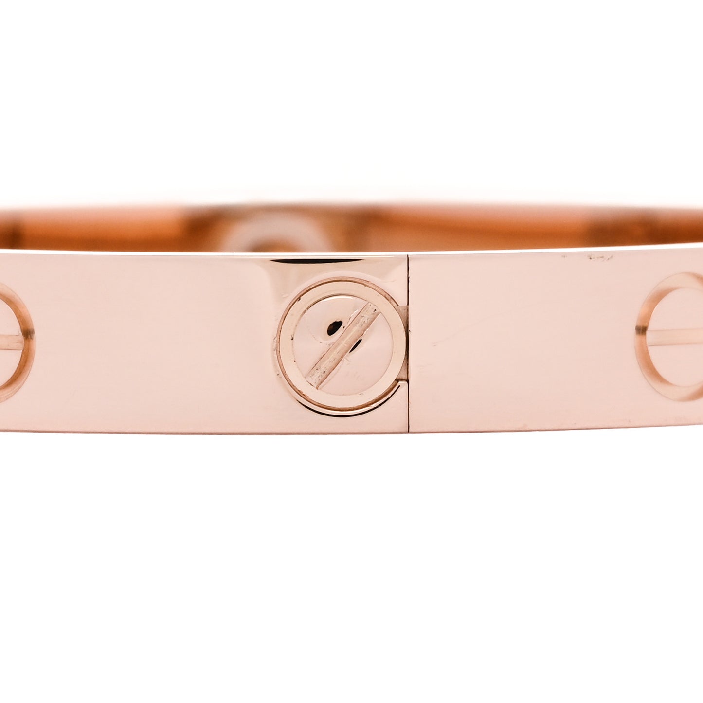 18K Pink Gold LOVE Bracelet 15