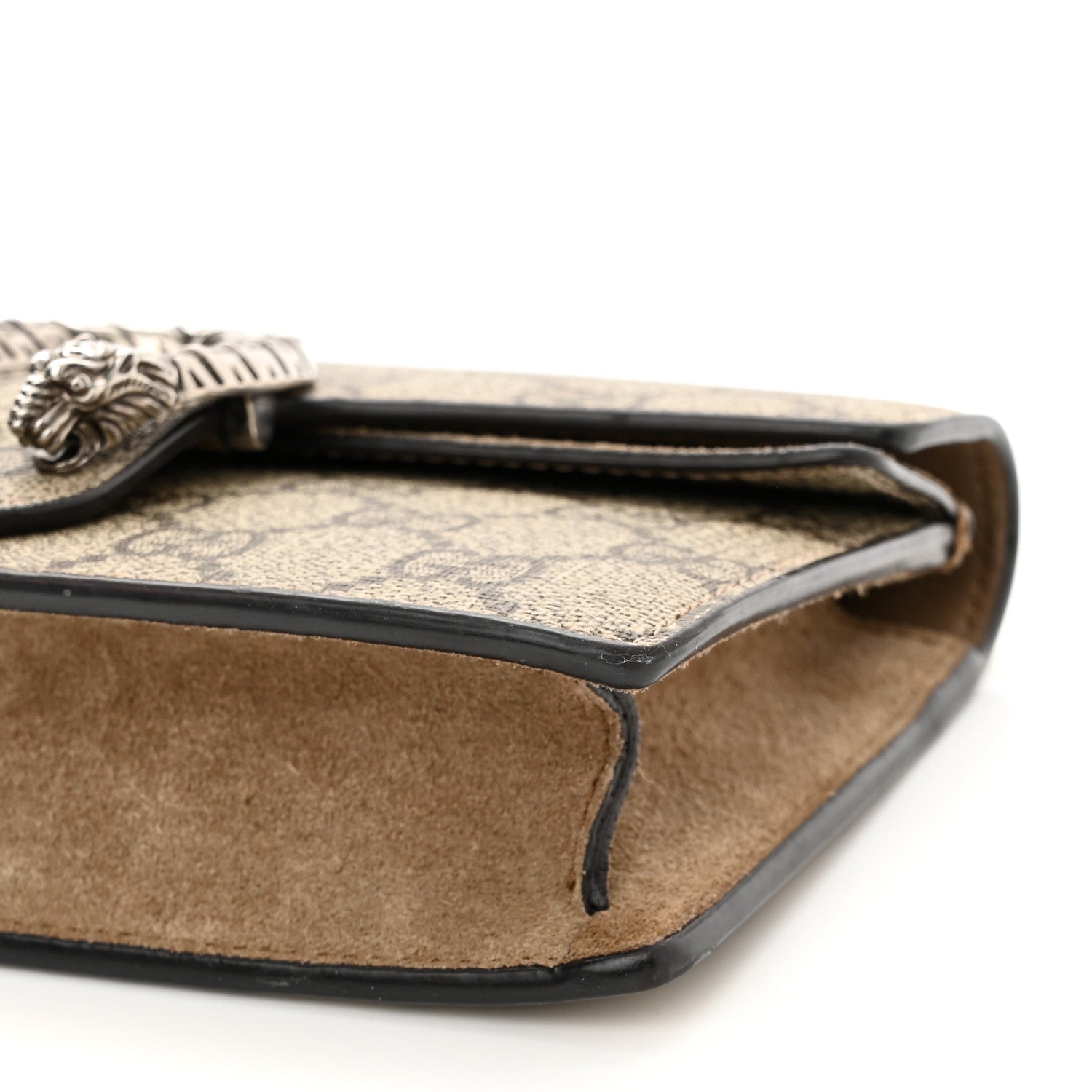 Gucci GG Supreme Monogram Super Mini Dionysus Shoulder Bag Taupe 9 of 10