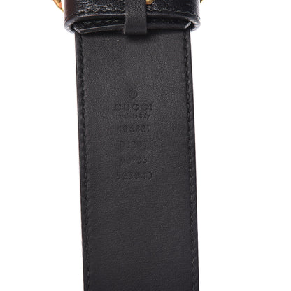 Gucci Textured Calfskin Double G 40mm Belt 90 36 Black 4 of 7