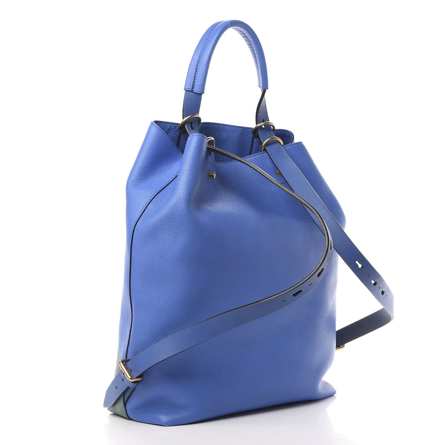 Calfskin Tiger Print Backpack Multicolor