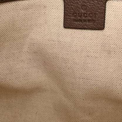 Gucci GG Supreme Monogram Web Small Ophidia Half Moon Hobo Brown 12 of 13