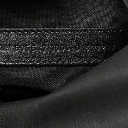 Balenciaga Sponge Fabric BB Monogram Medium Jumbo Pouch Black 7 of 7