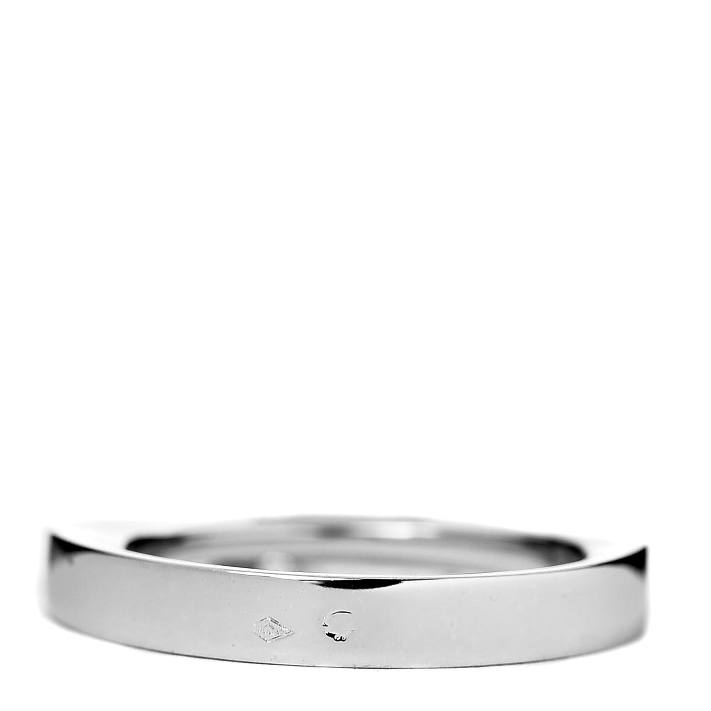 18K White Gold Diamond .31ct Solitaire Engagement Ring 47 4