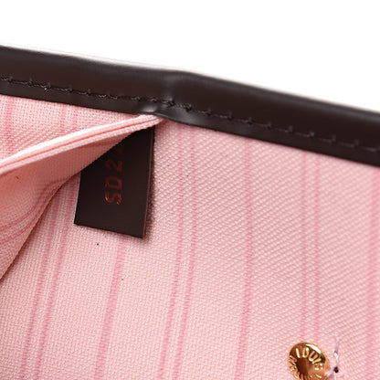 Louis Vuitton Damier Ebene Neo Neverfull MM Rose Ballerine 6 of 10