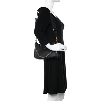 Prada Saffiano Lux Re-Edition 2005 Shoulder Bag Black 2 of 11